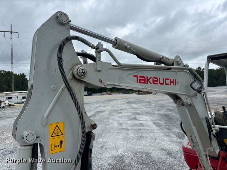 image for item YA3967 2023 Takeuchi TB230 mini excavator