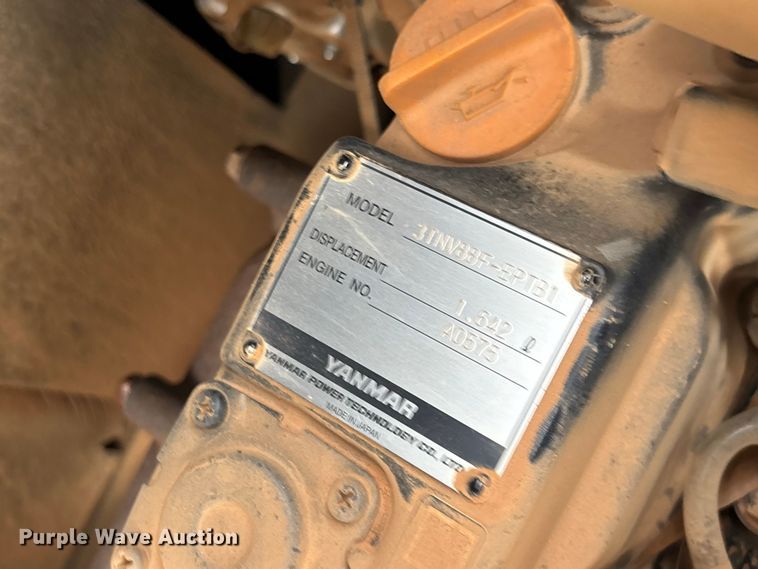 image for item YA3967 2023 Takeuchi TB230 mini excavator