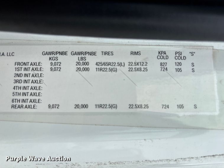 image for item YA4024 2017 Freightliner 114SD sewer jetter truck