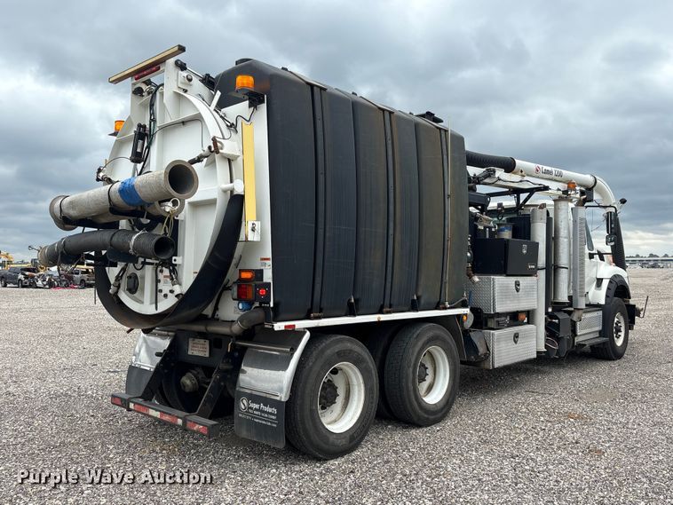 image for item YA4026 2017 International 7600 sewer jetter truck