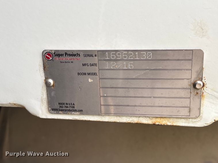 image for item YA4028 2017 International 7600 sewer jetter truck