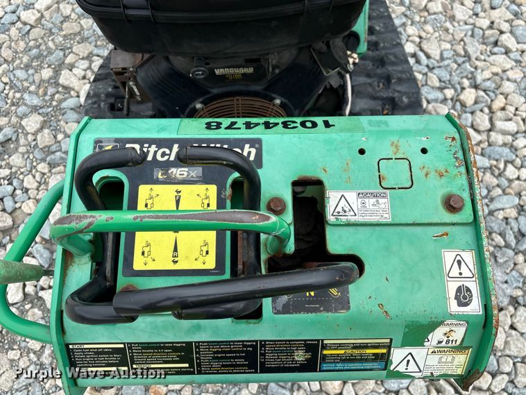 image for item YA4125 2017 Ditch Witch C16X trencher 