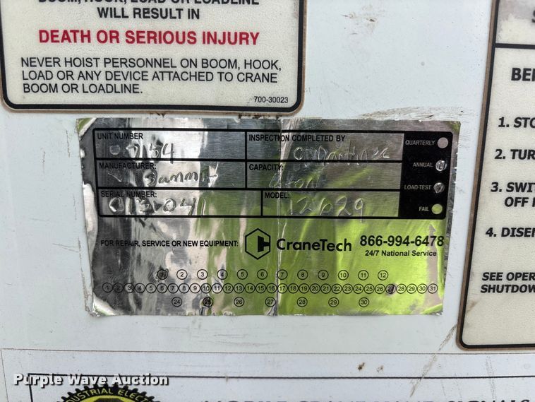 image for item YA4151 2013 Kenworth T370 utility / service truck