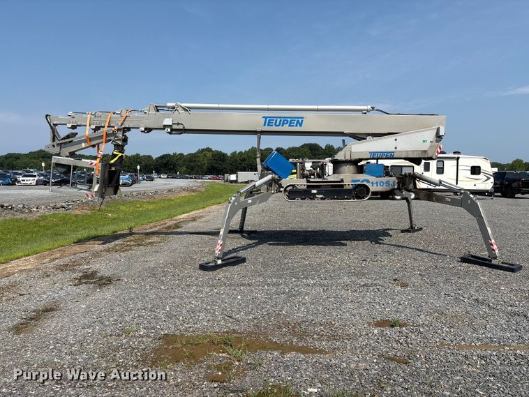 image for item YA4210 2022 Teupen TC110SJ tracked boom lift