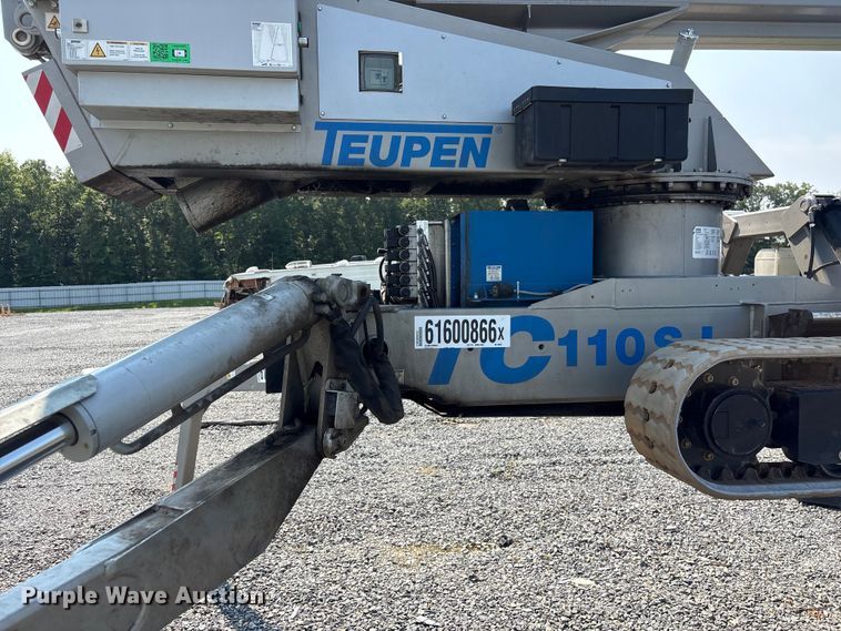 image for item YA4210 2022 Teupen TC110SJ tracked boom lift