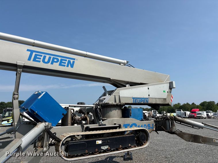 image for item YA4210 2022 Teupen TC110SJ tracked boom lift