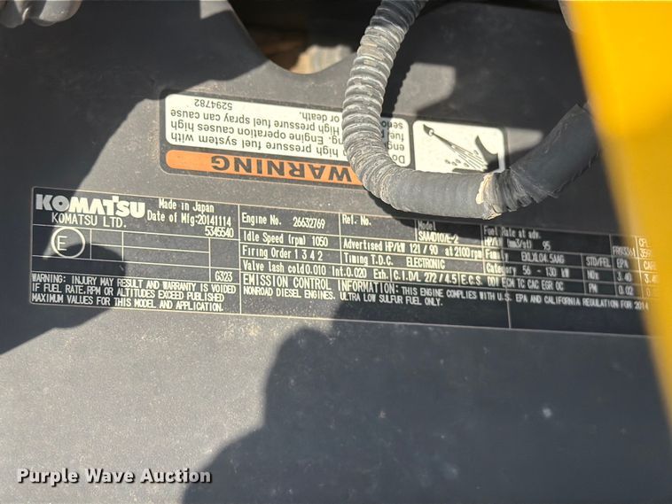 image for item YA4273 2017 Komatsu PC170LC-10 excavator