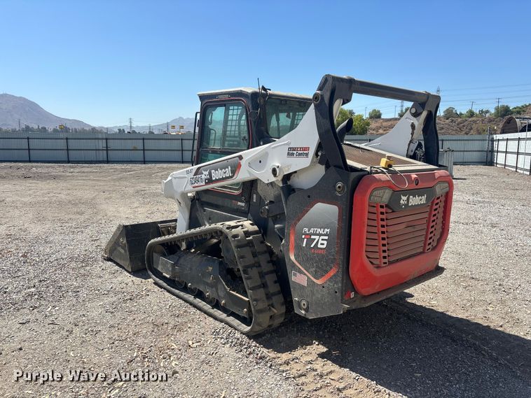 image for item YA4279 2022 Bobcat T76 tracked skid steer loader