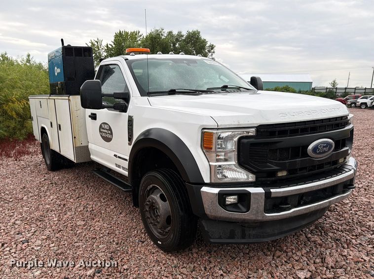 image for item YA4282 2021 Ford F550 Super Duty utility / service truck