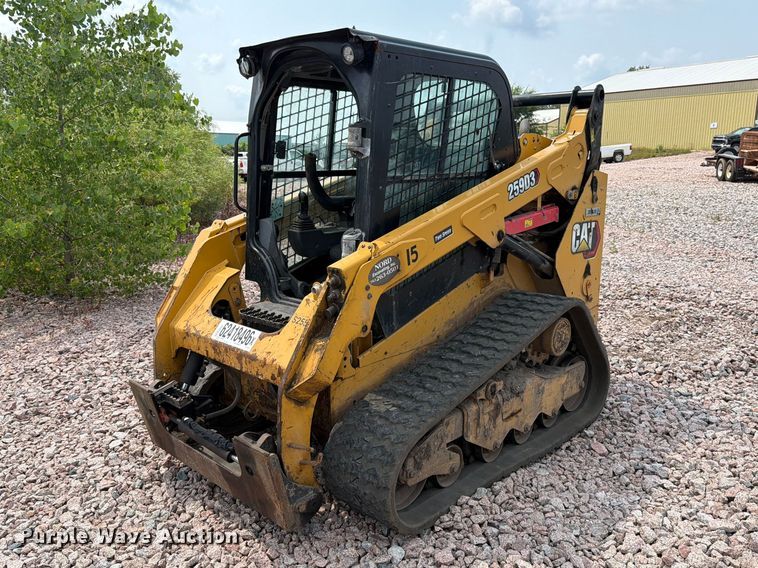 2021 Caterpillar 259D3 tracked skid steer loader