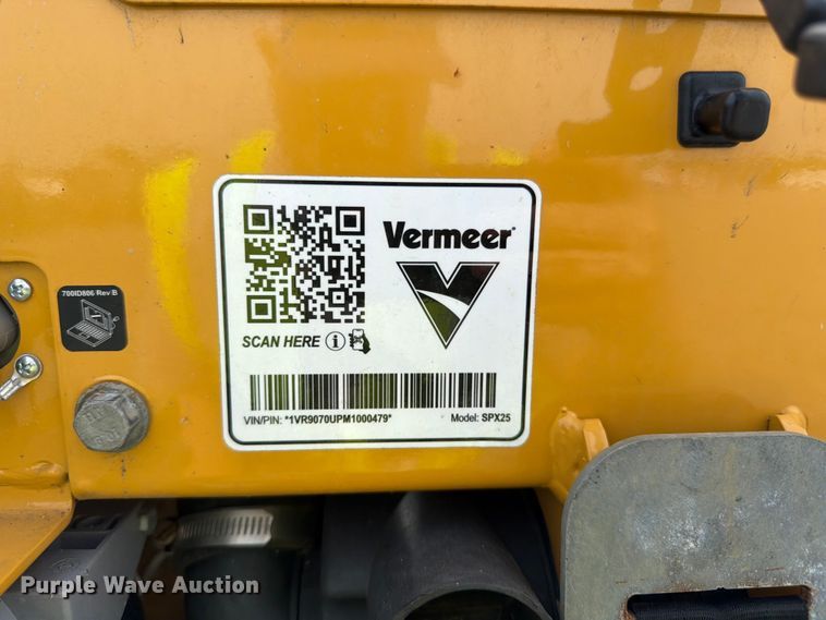 image for item YA4306 2021 Vermeer SPX25 vibratory cable plow