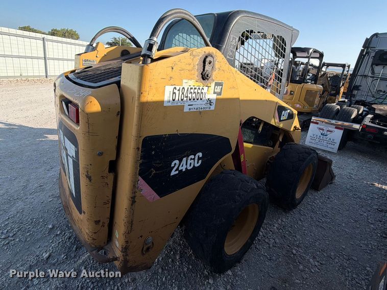 image for item YA4315 2009 Caterpillar 246C skid steer loader