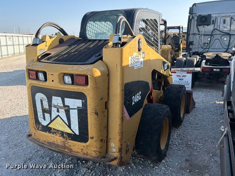 image for item YA4315 2009 Caterpillar 246C skid steer loader