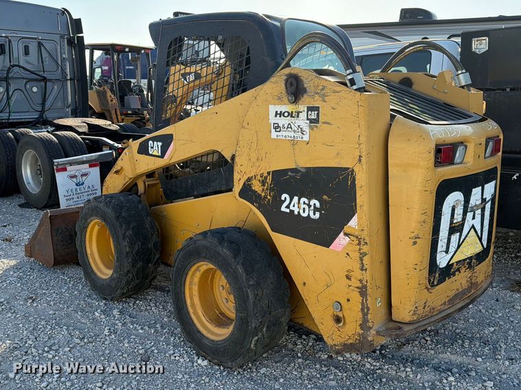 image for item YA4315 2009 Caterpillar 246C skid steer loader