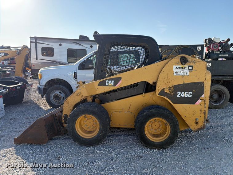 image for item YA4315 2009 Caterpillar 246C skid steer loader