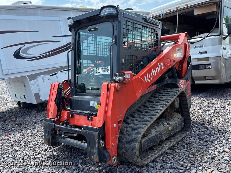 2023 Kubota SVL75-3 tracked skid steer loader