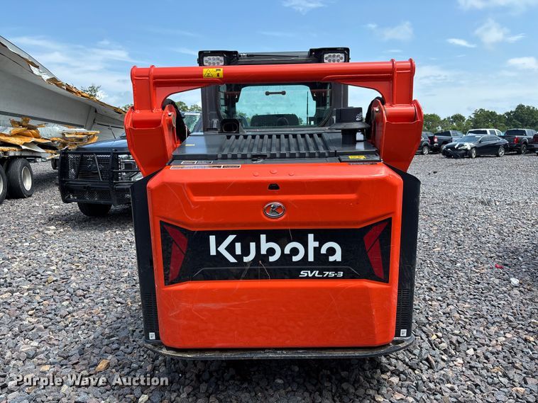 image for item YA4358 2023 Kubota SVL75-3 tracked skid steer loader