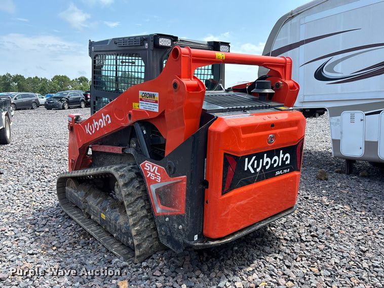 image for item YA4358 2023 Kubota SVL75-3 tracked skid steer loader