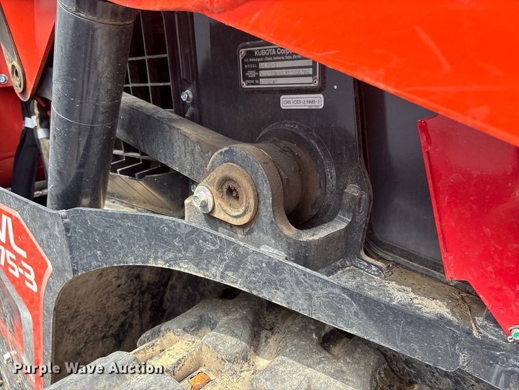 image for item YA4358 2023 Kubota SVL75-3 tracked skid steer loader