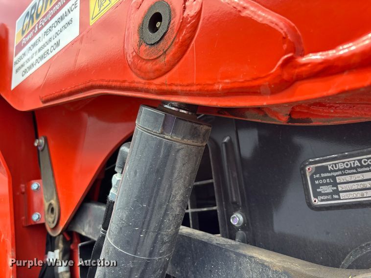 image for item YA4358 2023 Kubota SVL75-3 tracked skid steer loader