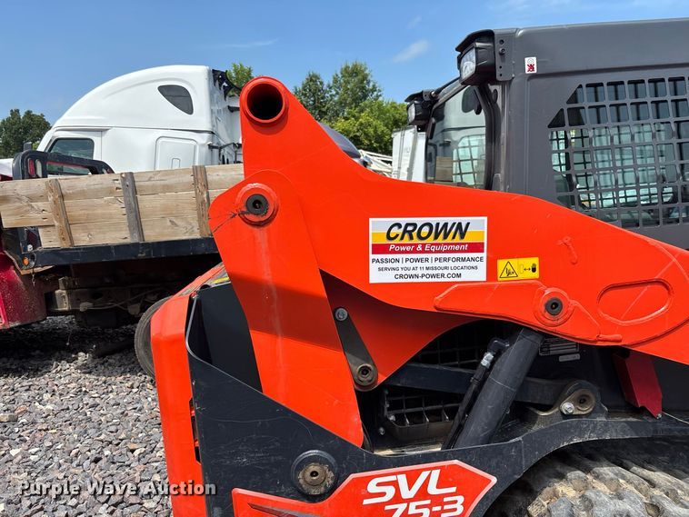 image for item YA4358 2023 Kubota SVL75-3 tracked skid steer loader