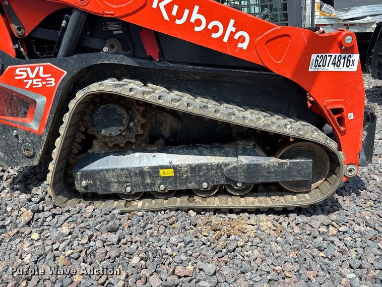image for item YA4358 2023 Kubota SVL75-3 tracked skid steer loader