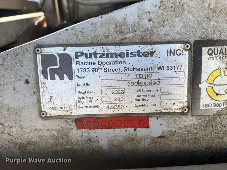 image for item YA4455 2023 Mack Terrapro material conveyor truck