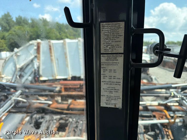 image for item YA4483 2006 John Deere 310SG backhoe