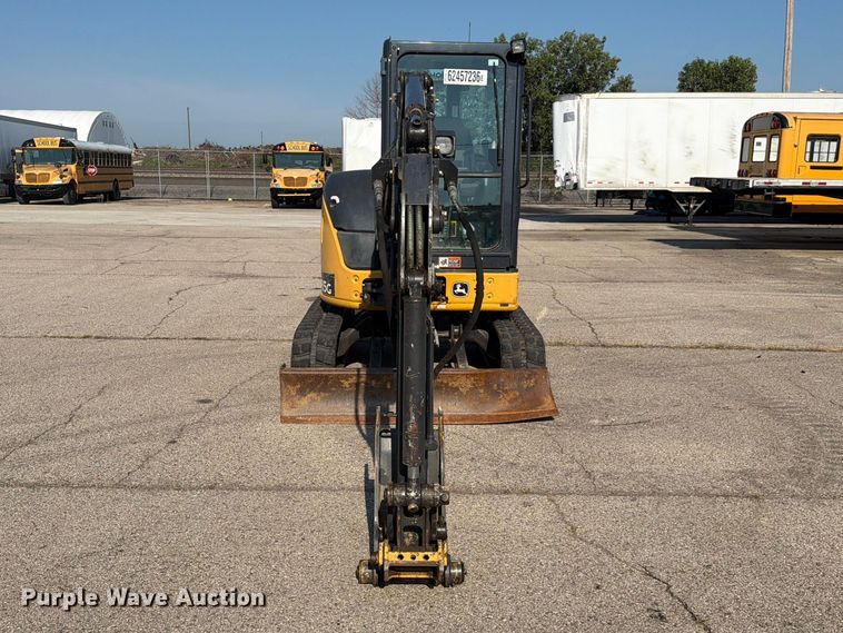 image for item YA4486 2015 John Deere 35G mini excavator