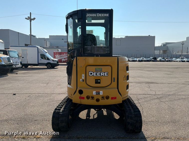 image for item YA4486 2015 John Deere 35G mini excavator
