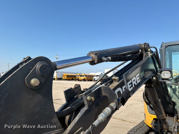 image for item YA4486 2015 John Deere 35G mini excavator