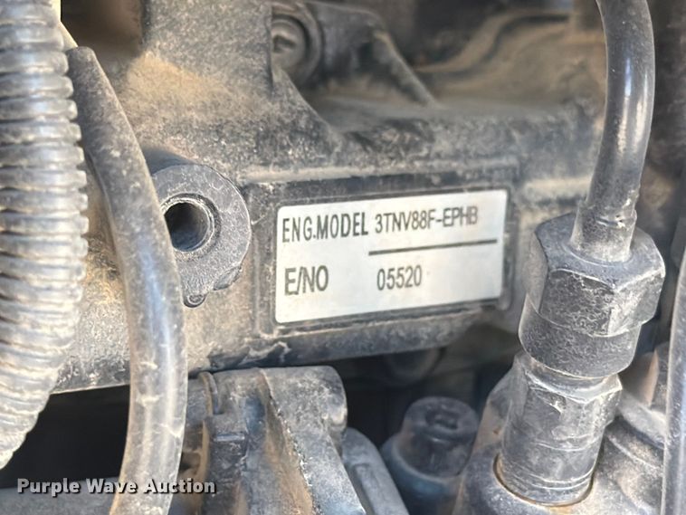 image for item YA4486 2015 John Deere 35G mini excavator