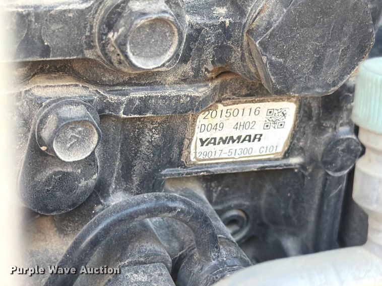 image for item YA4486 2015 John Deere 35G mini excavator