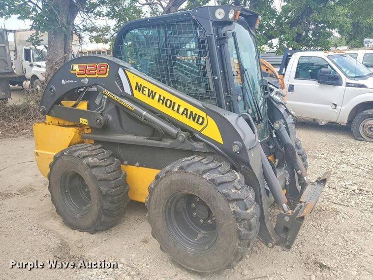 image for item YA4491 2022 New Holland L328 skid steer loader