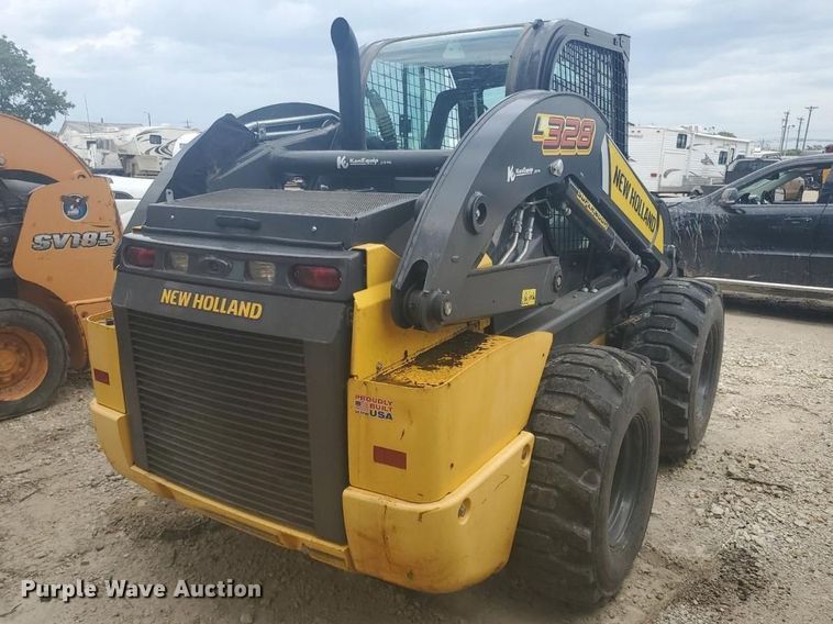 image for item YA4491 2022 New Holland L328 skid steer loader