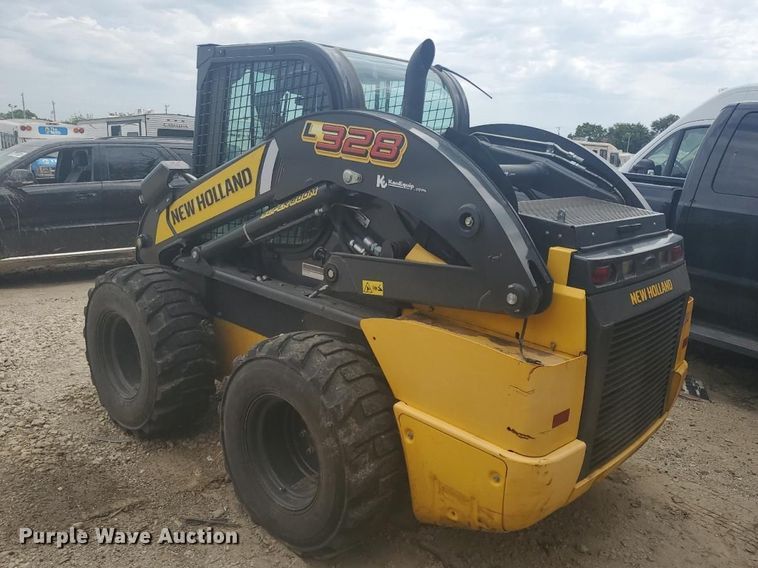 image for item YA4491 2022 New Holland L328 skid steer loader