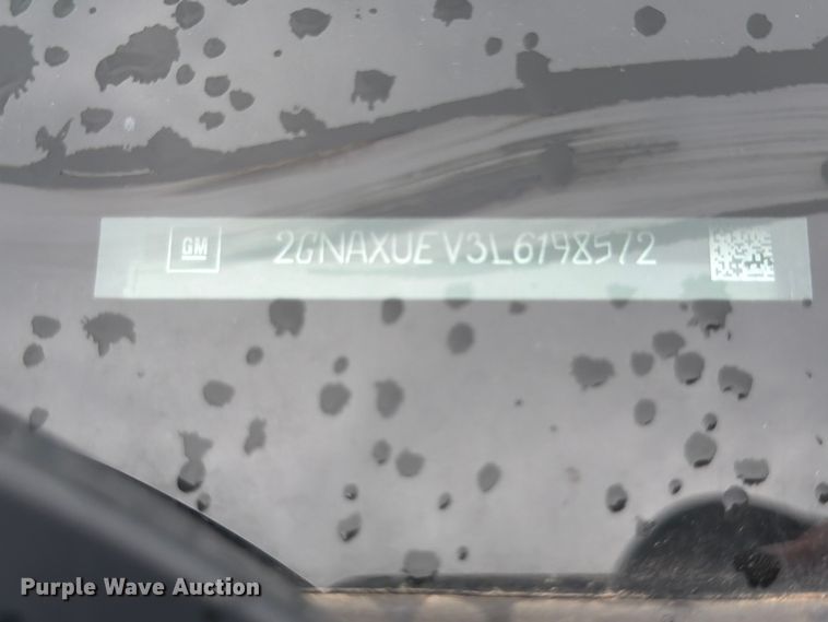 image for item DU8000 2020 Chevrolet Equinox SUV