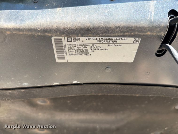 image for item DU8009 2014 Chevrolet Malibu 