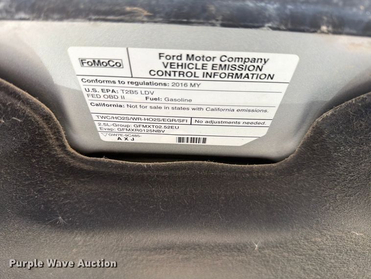 image for item DU8010 2016 Ford Fusion 