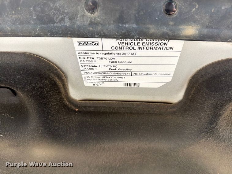 image for item DU8012 2017 Ford Fusion 