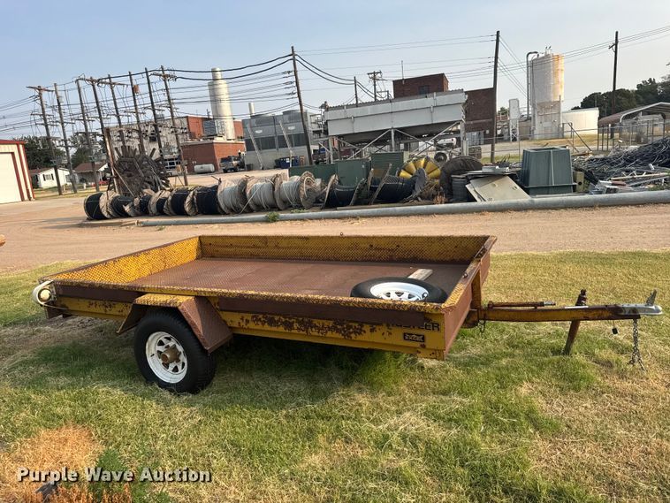 image for item DY3125 1988 Excel utility trailer