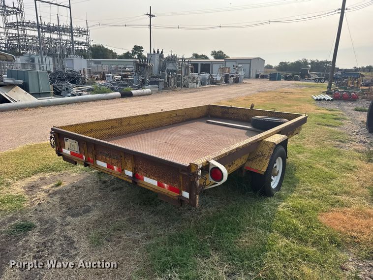 image for item DY3125 1988 Excel utility trailer
