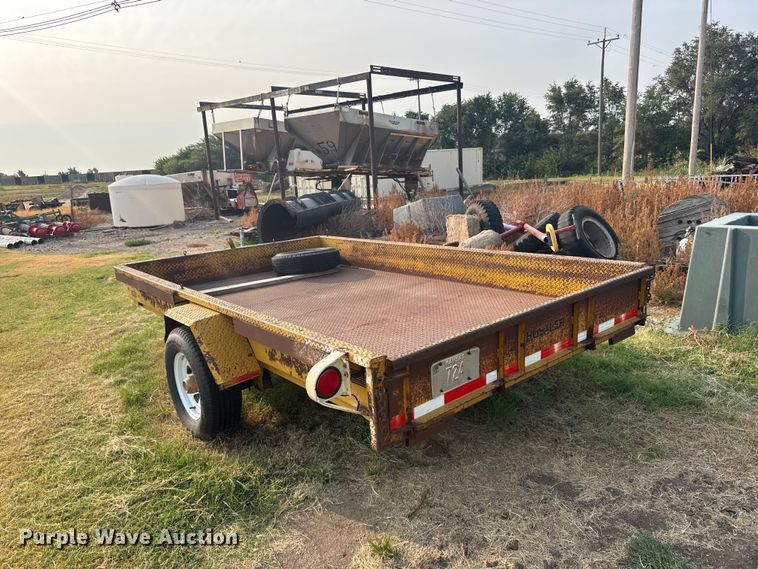 image for item DY3125 1988 Excel utility trailer
