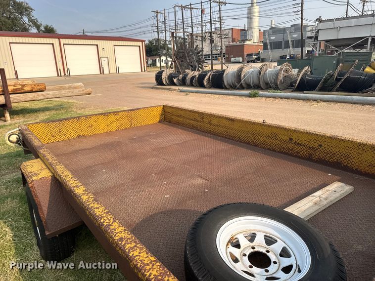 image for item DY3125 1988 Excel utility trailer