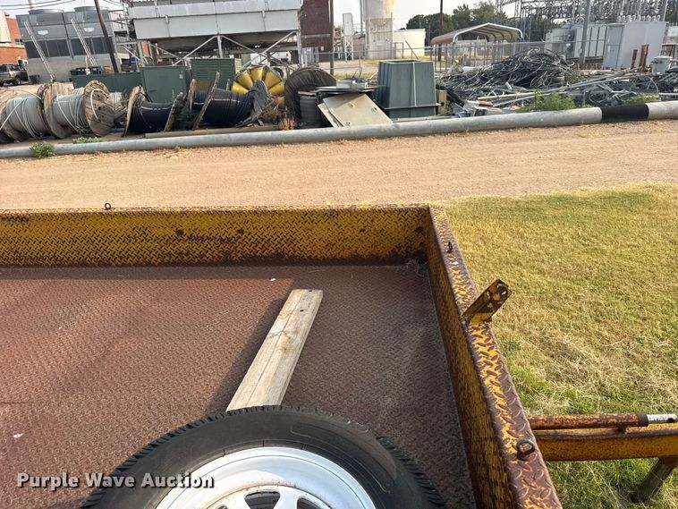 image for item DY3125 1988 Excel utility trailer