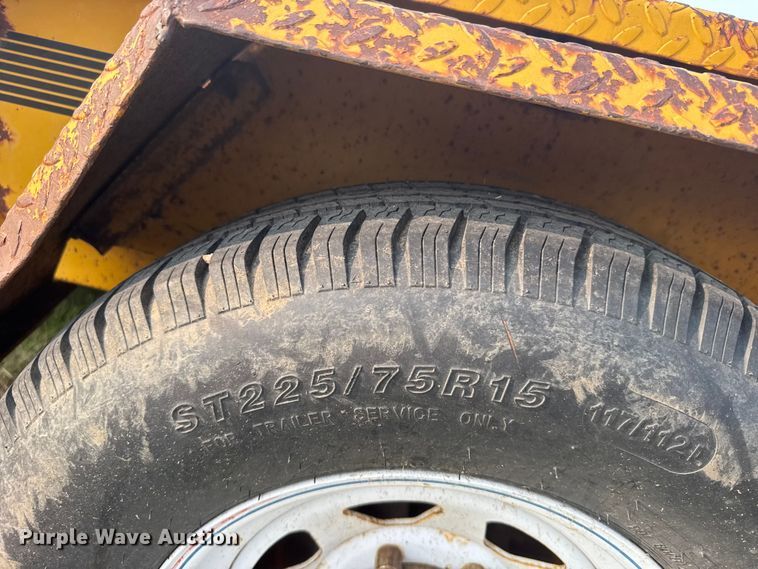 image for item DY3125 1988 Excel utility trailer
