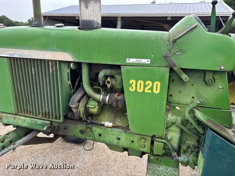 image for item DY3127 1965 John Deere 3020 tractor