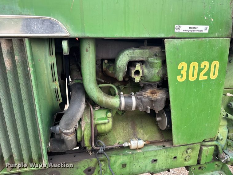 image for item DY3127 1965 John Deere 3020 tractor