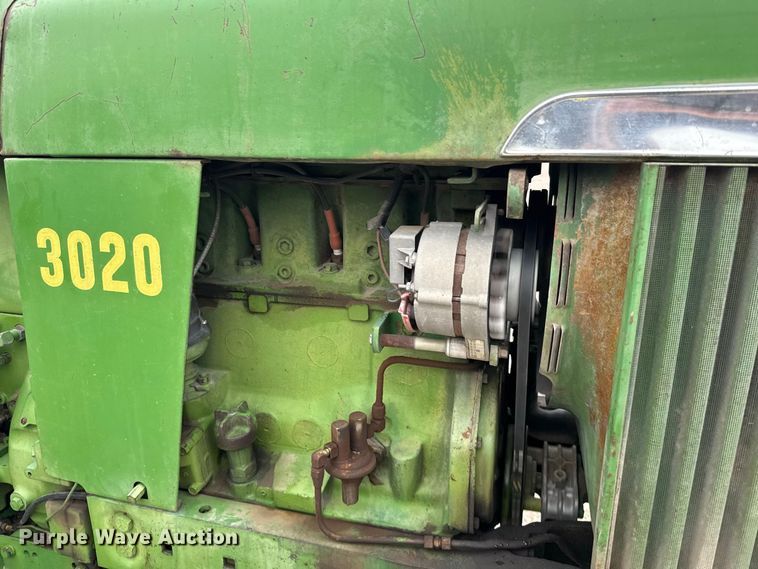 image for item DY3127 1965 John Deere 3020 tractor