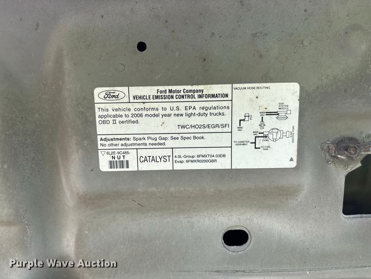 image for item DZ4503 2006 Ford Explorer XLS SUV